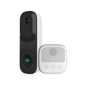 VicoHome VH-DB1 draadloze 3MP FULL HD smart WiFi deurbel voor buiten met accu,  IR nachtzicht,  PIR,  microSD en 2-weg audio