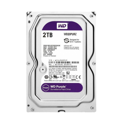 Western Digital 2TB opslag voor camera’s