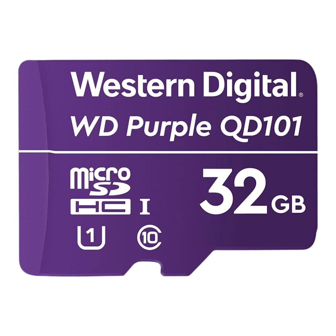 Western Digital 32GB microSD bewakingscamera
