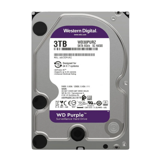 Western Digital 3TB CCTV opslag