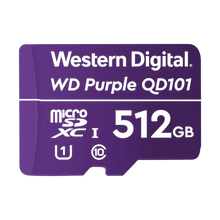 Western Digital 512GB SD kaart voor videobewaking