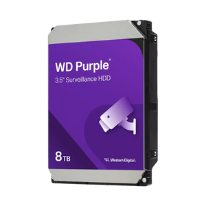 Western Digital WD80PURZ Purple – 8TB surveillance harde schijf