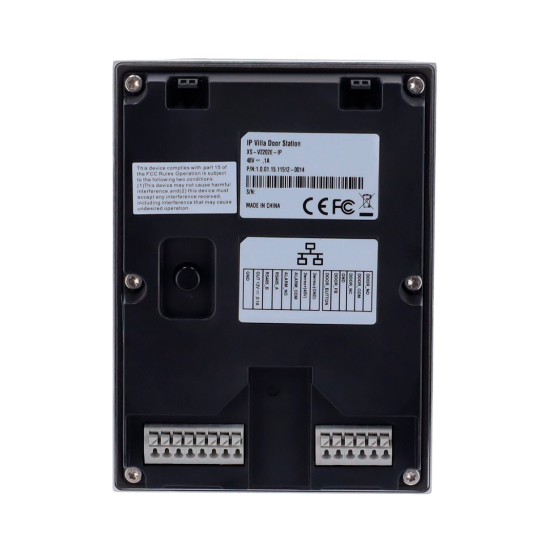XS-V2202E-IP PoE en 2-wire intercom