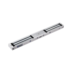 YLI YM-280NTD(LED)-DS Double electromagnetic lock surface-mounted adhesive magnet with timer 280KG 12/24VDC fail-safe