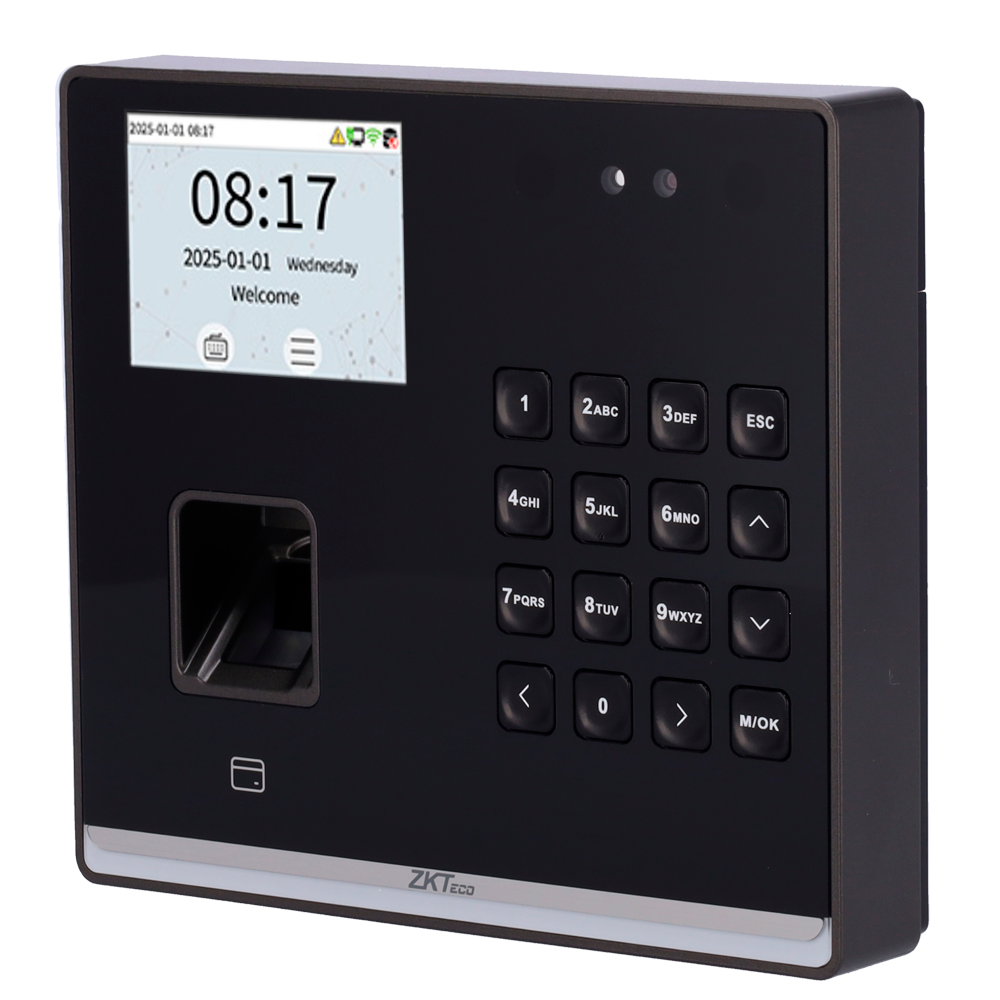 ZKTeco ZK-TA-GTC2F-H-1-W – Vingerafdruk & RFID Toegangscontrole
