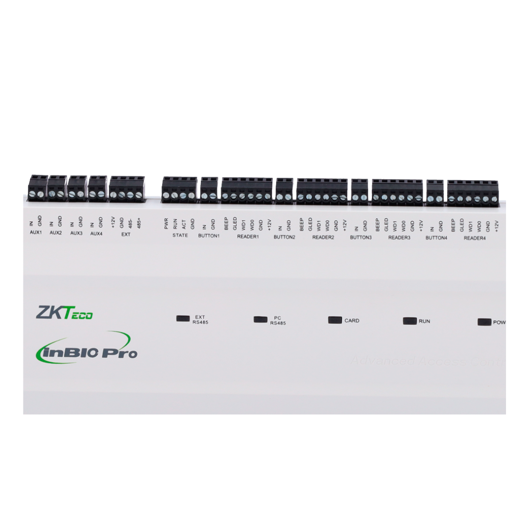 ZKTeco vier deur biometrische controller