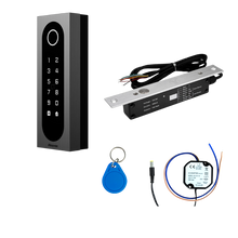 Akuvox QR/RFID/Keypad reader met YLI grendelslot (+10 gratis tags)
