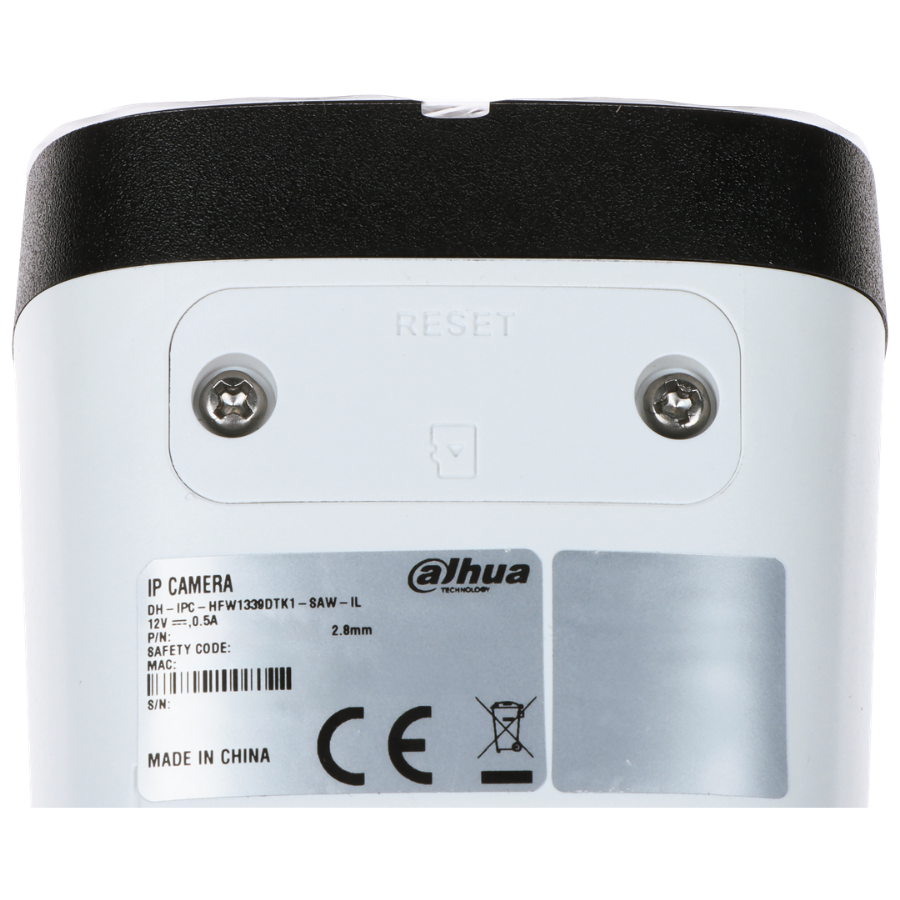 Dahua bullet WiFi camera – IPC-HFW1339DTK1-SAW-IL-0280B - 3MP - voor buiten - 6