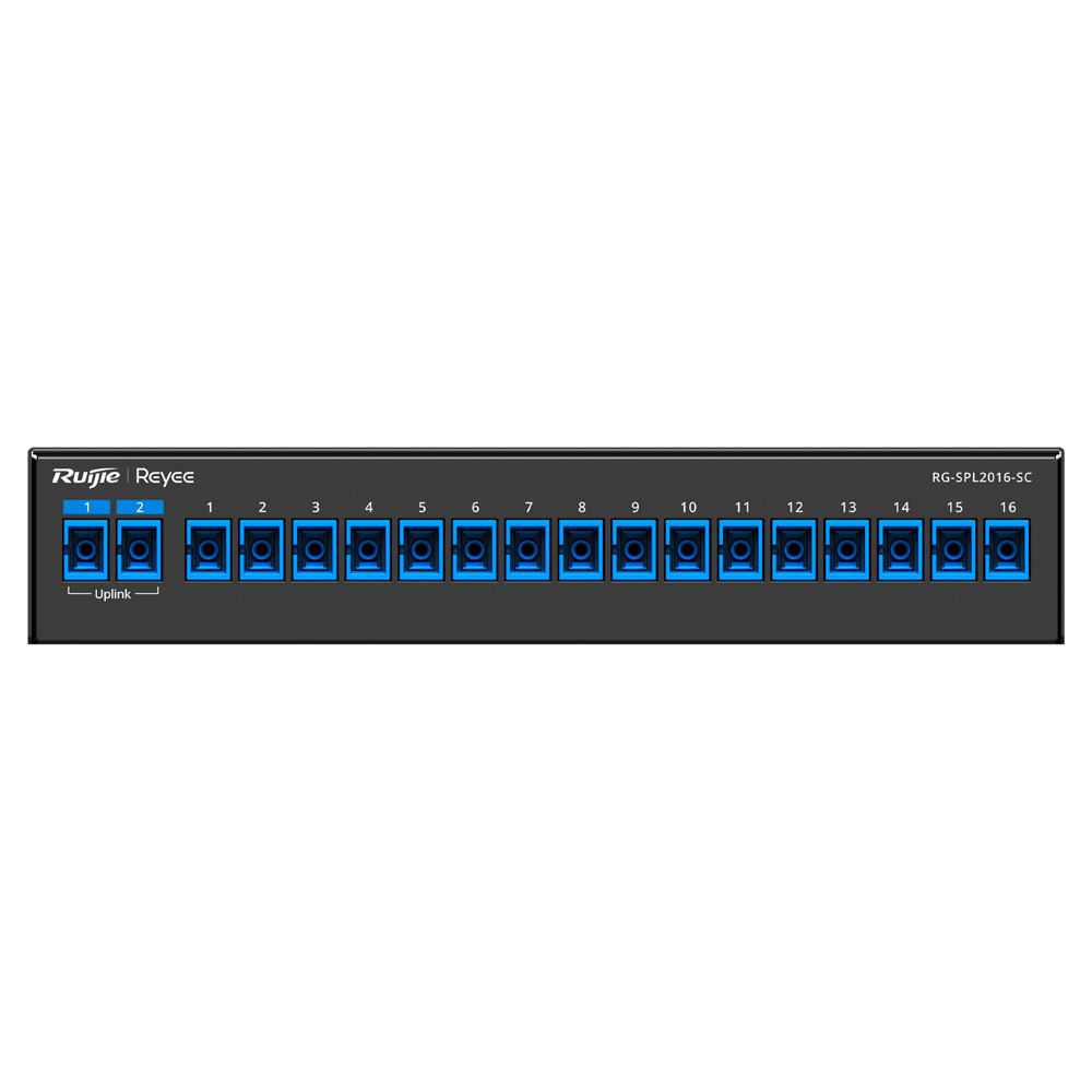 Reyee RG-SPL2016-SC – 2-in-16 Uniforme optische splitter (SC)