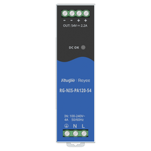 Reyee RG-NIS-PA120-54 Industriële PoE Adapter 54V – Betrouwbare Stroomvoorziening voor Netwerkapparatuur