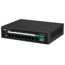 Reyee RG-ES110GS-P-L – 8-Poorts Gigabit PoE Switch met 2 SFP Uplinks