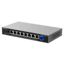 Reyee RG-NBF2100S-8GT1SC-P – 8-poorts Gigabit PoE Switch met 1 SFP uplink | Betrouwbaar, Energiezuinig & Professioneel Netwerkbeheer