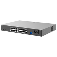 Reyee RG-NBF2100S-16GT1SC-P – 16-poorts Gigabit Managed PoE Switch met 1 SFP Uplink | Hoge prestaties & betrouwbaarheid