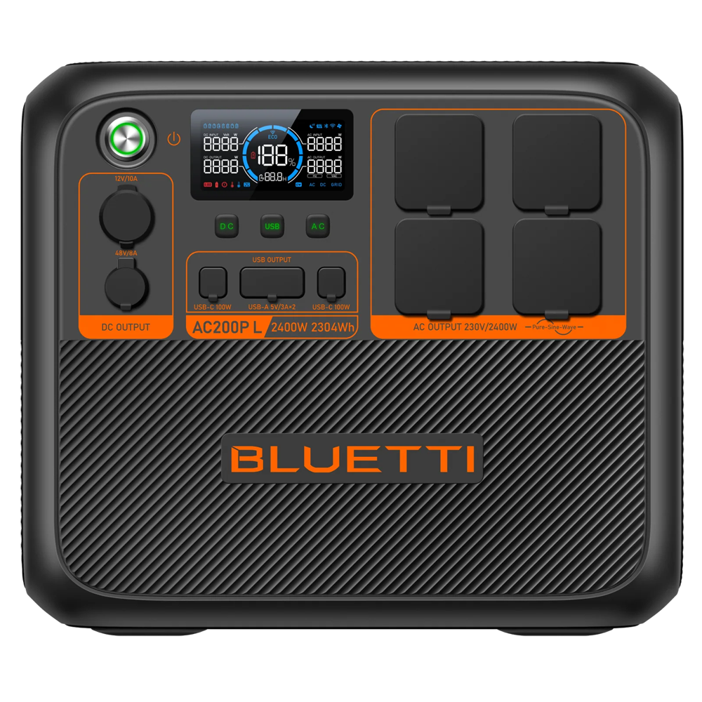 Bluetti - AC200PL - Power station - 2304Wh - 2400W