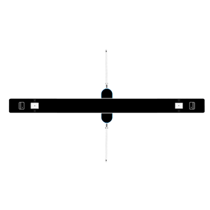 ZKTeco COMET S1200-900 – Toegangspoort met infraroodsensor