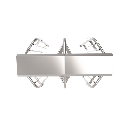 ZKTeco FHT2300D-316 – Dubbele draaipoort - RVS