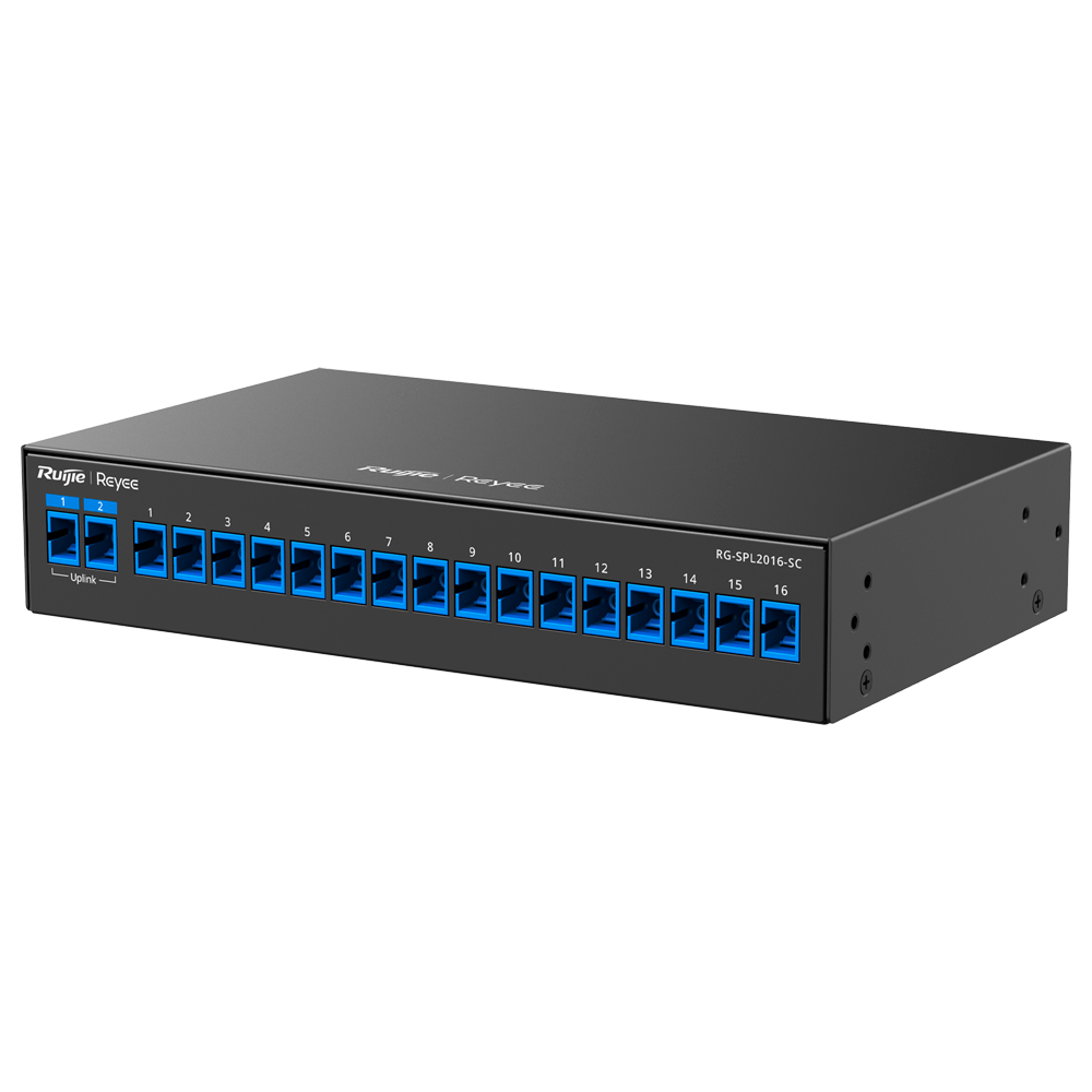 Reyee RG-SPL2016-SC – 2-in-16 Uniforme optische splitter (SC)