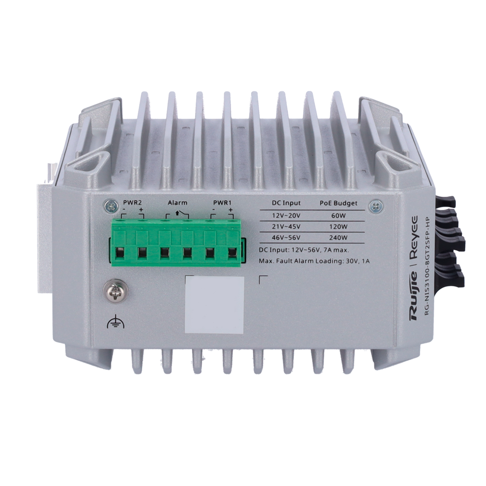 Reyee RG-NIS3100-8GT2SFP-HP – Managed PoE+ Switch 8x Gigabit + 2x SFP | Layer 2 Netwerk Switch