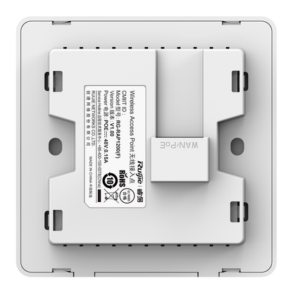 Reyee RG-RAP1200(F) Dual-Band WiFi 6 Access Point – Hoge Snelheid & Betrouwbare Dekking