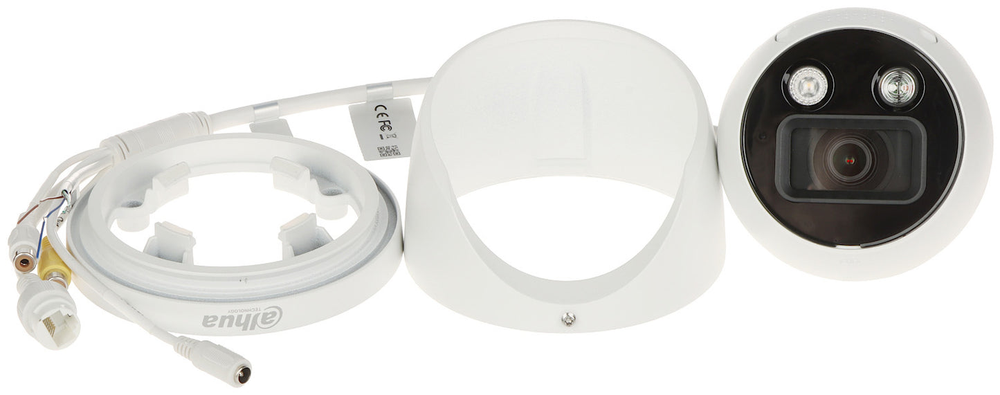 Dahua turret camera – IPC-HDW3849H-AS-PV-0280B-S5 - 8MP - PoE - MicroSD - IP67