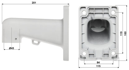 Dahua PTZ camera – SDT4E425-4F-GB-A-PV1-0400 - 4MP - Dual-lens