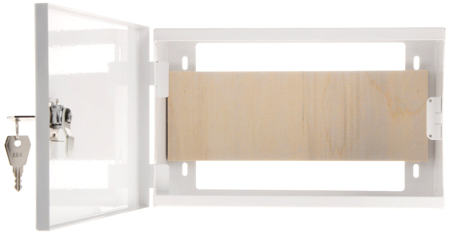 UMA STC1 – Stalen montagekast (wit) - 240 x 150 x 100 mm