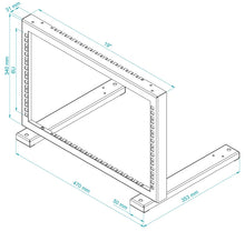 UMA STR19-6U-B –  Open rack 6U