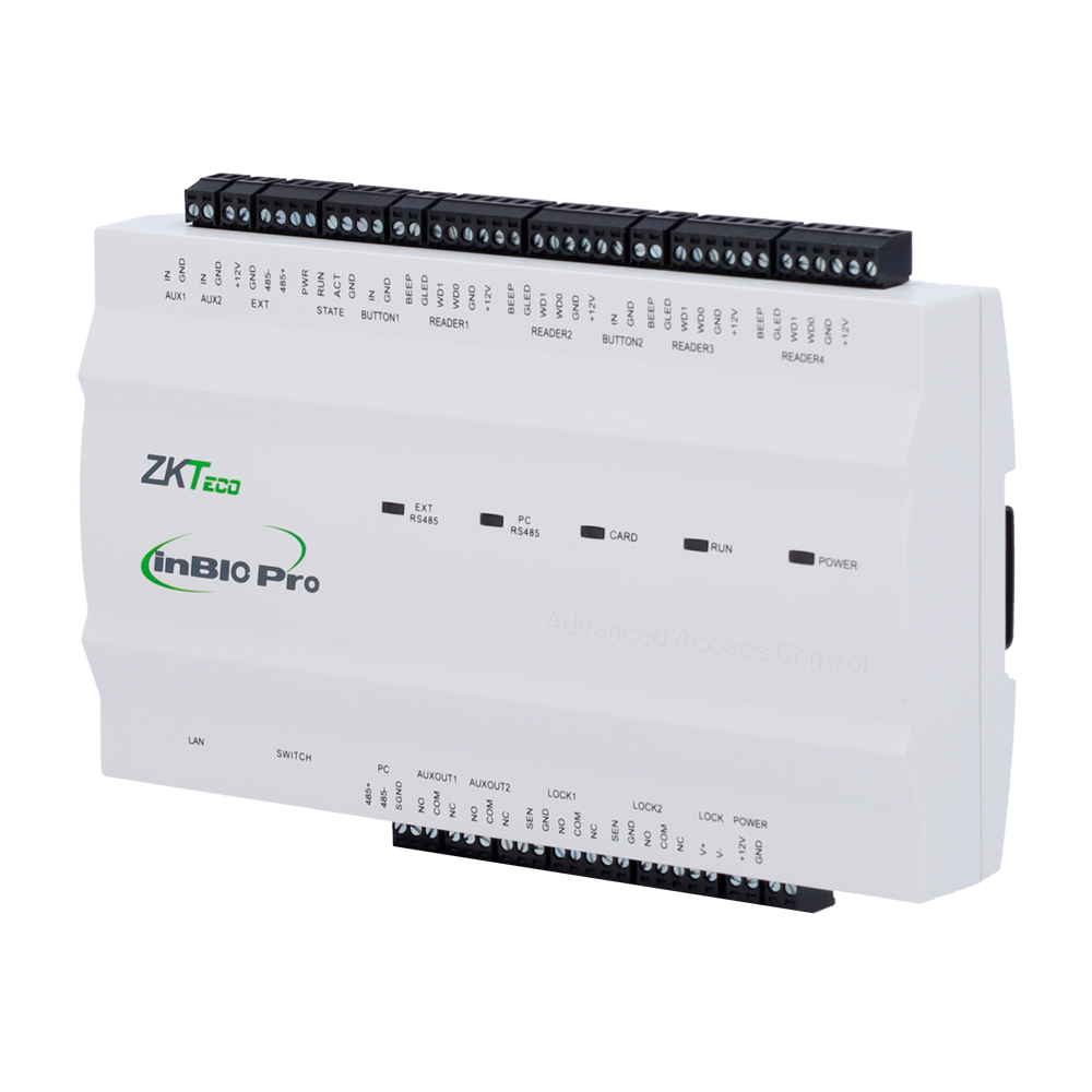 ZKTeco inBIO 260 PRO – 2 deurs-controller